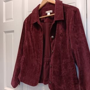 Corduroy blazer
